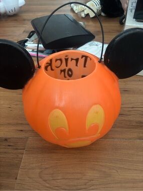 Mickey Mouse trick or treat bucket
